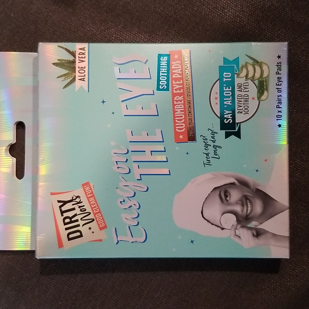 Easy on the Eyes Cucumber Eye Pads with Aloe Vera
